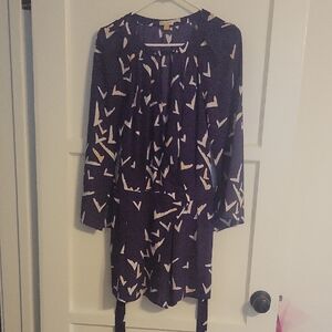 Anthropoligie Silky Purple Romper